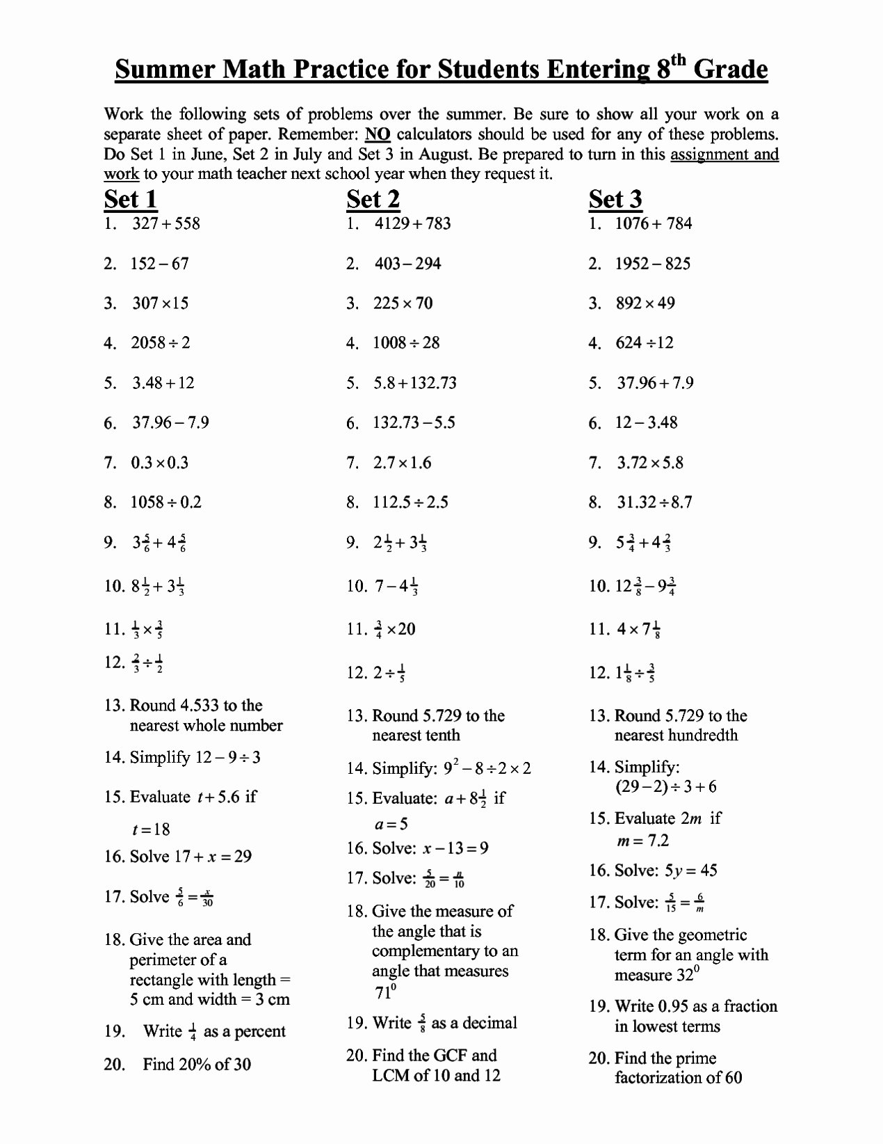 Worksheet Mathematical Calculator English Pronunciation Practice With Practice Math Worksheets For 8Th Grade