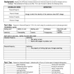Worksheet On Chemical Vs Physical Properties And Changes Pages 1  3 Throughout Physical And Chemical Properties And Changes Worksheet
