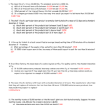 Worksheet On Normal Distribution Nameanswer Key For Standard Deviation Worksheet With Answers Pdf