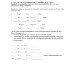 Worksheet Package 123 Pertaining To Synthesis Reaction Worksheet