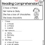 Worksheet Preposition Practice 1St Grade Reading Comprehension Along With Simple Comprehension Worksheets For Kindergarten