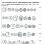 Worksheet Printable Tracing Worksheets Coin Changer Large Coloring Intended For Financial Literacy Worksheets For Kids