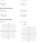 Worksheet Solving Systems Of Equationselimination Worksheet Also Algebra 2 Systems Of Equations Worksheet