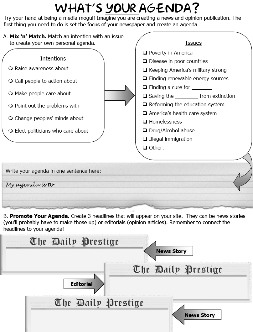 Worksheet The Role And Impact Of Mass Media  Pdf In The Role Of Media Worksheet