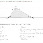Worksheet Triangle Sum And Exterior Angle The Worksheet Triangle Sum Pertaining To Exterior Angle Theorem Worksheet