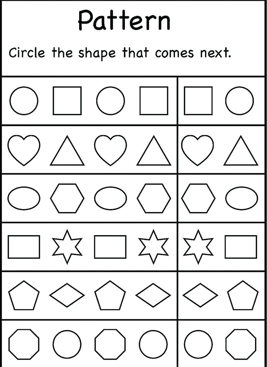 Worksheets For 4 Year Olds Math Kindergarten Worksheet Maths For 8 With Worksheets For 4 Year Olds