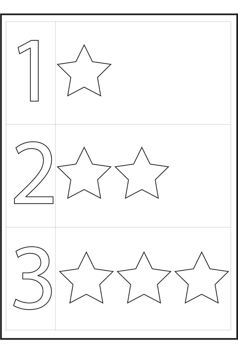 Worksheets For 4 Year Olds Stars » Printable Coloring Pages For Kids With Worksheets For 4 Year Olds