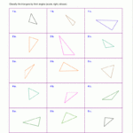 Worksheets For Classifying Trianglessides Angles Or Both For Naming Angles Worksheet Answers