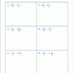 Worksheets For Fraction Addition Pertaining To Adding And Subtracting Mixed Numbers Worksheet Pdf