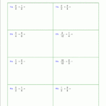 Worksheets For Fraction Addition Within Adding And Subtracting Mixed Numbers Worksheet Pdf