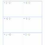 Worksheets For Fraction Multiplication Or Dividing Fractions Worksheet 6Th Grade
