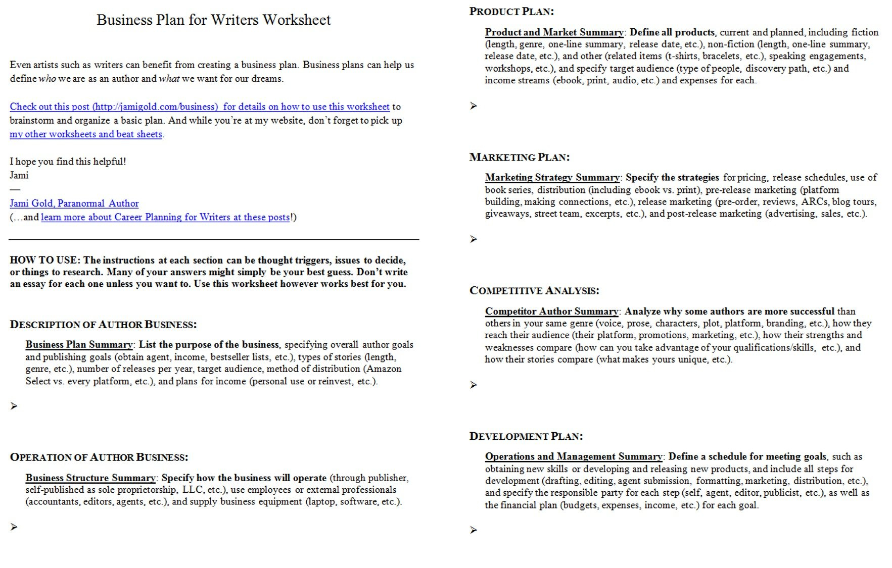 Worksheets For Writers  Jami Gold Paranormal Author For Check Writing Worksheets
