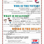 Worksheets On Pronouns – Cgcprojects – Resume Inside Bullying Worksheets Middle School