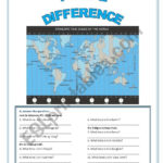 World Time Zones  Esl Worksheetfenixgirl With Regard To Time Zone Worksheet