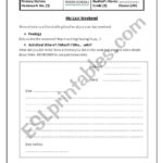 Writing A Letter  Esl Worksheetfafauu Also Letter Writing Worksheets For Grade 3