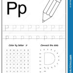 Writing Letter P Worksheet Writing Az Alphabet Exercises Game Together With Preschool Worksheets Alphabet
