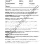 Wwi Vocabulary Packet  Esl Worksheetmmtvedt Pertaining To World War 1 Vocabulary Worksheet