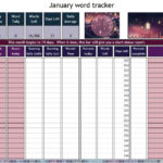 Year Round – Svenja Gosen Art And Illustration Together With Spreadsheet To Track Hours Worked