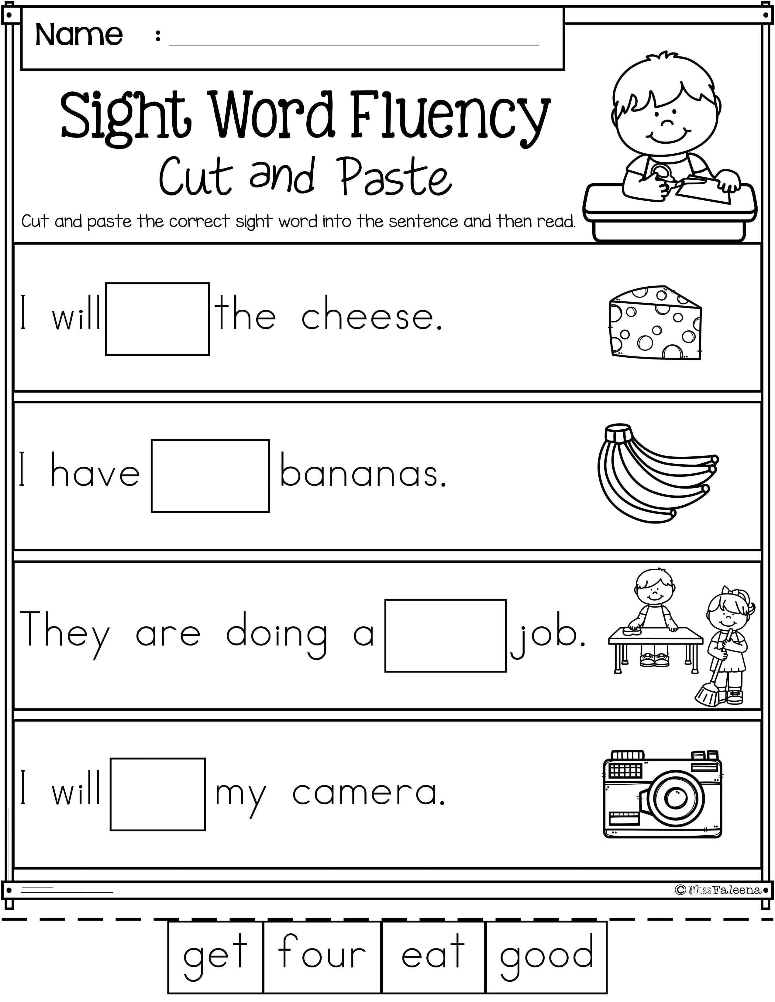 005 Sight Word The Printable Worksheet Breathtaking Sentences Free Intended For Sight Word Sentences Worksheets