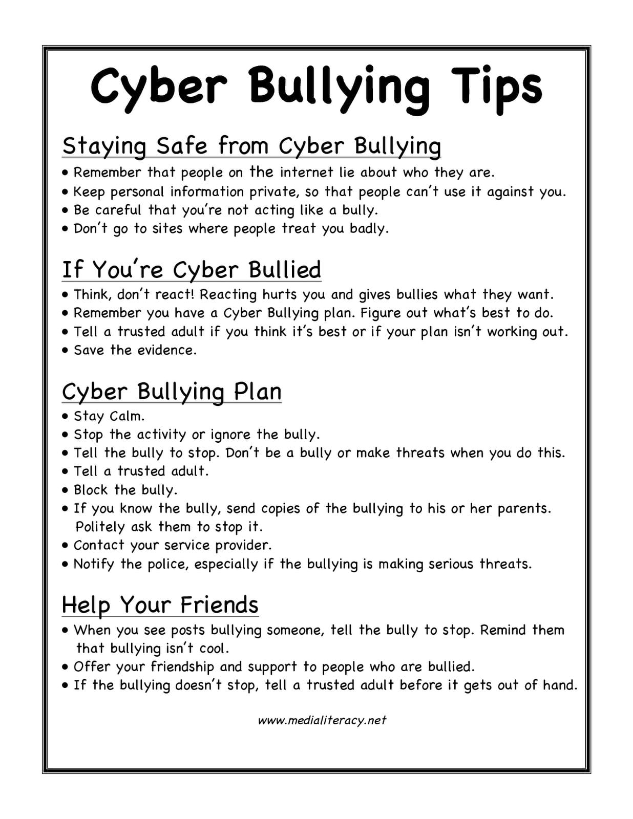 007 Cyberbullying Worksheets 424901 Essay On Cyber Bullying  Thatsnotus In Cyber Bullying Worksheets