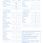 017 Plan Templates Free Budget Fascinating Printable Weekly Or Printable Budget Worksheet Dave Ramsey