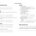 019 Recovery Action Plan Template Templates Wellness Worksheet With Regard To Crisis Prevention Plan Worksheet