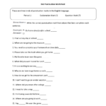 10 Punctuation Worksheet Examples In Pdf  Examples In Punctuation Practice Worksheets With Answers