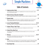 10 Simple Machines Throughout Bill Nye Simple Machines Worksheet Answers