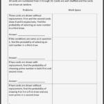 11 Ways On How To Get The Most From This  Card Information Regarding Probability With A Deck Of Cards Worksheet Answers