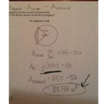 113 Sector Area  Arc Length  Math Geometry Circles  Showme Pertaining To Arc Measure And Arc Length Worksheet