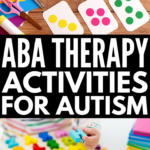 13 Aba Therapy Activities For Kids With Autism You Can Do At Home Regarding Aba Therapy Worksheets