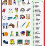 15 Easy Rules Of Label School  Label Maker Ideas Information With Regard To Label School Supplies Worksheet