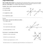 15 Study Guide And 1 5 Angle Pair Relationships Practice Worksheet Answers
