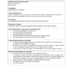 2 Medication Management Worksheets  Nurs 260  Psychiatric And For Medication Management Worksheet