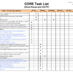 20 Effective Task List Template And Examples To Inspire You  Violeet With Regard To Task Worksheet Template