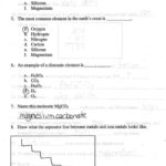 2008 4Th Quarter Assignments 6Th Grade Physical Science Throughout 6Th Grade Periodic Table Worksheets