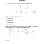 2E Enzyme Review Worksheet 1 Also Enzymes Review Worksheet