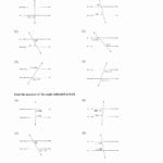 30 Angles Formedparallel Lines Cuta Transversal Worksheets Along With 3 2 Angles And Parallel Lines Worksheet Answers