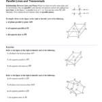 31 Study Guide Or Parallel Lines And Transversals Worksheet Answers