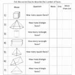 3D Shapes Worksheets 2Nd Grade Along With Identifying Triangles Worksheet