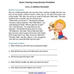 3Rd Grade Reading Comprehension Worksheets  Yooob For 3Rd Grade Reading Comprehension Worksheets