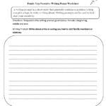 3Rd Grade Writing Worksheets  Best Coloring Pages For Kids With Regard To 3Rd Grade Essay Writing Worksheet