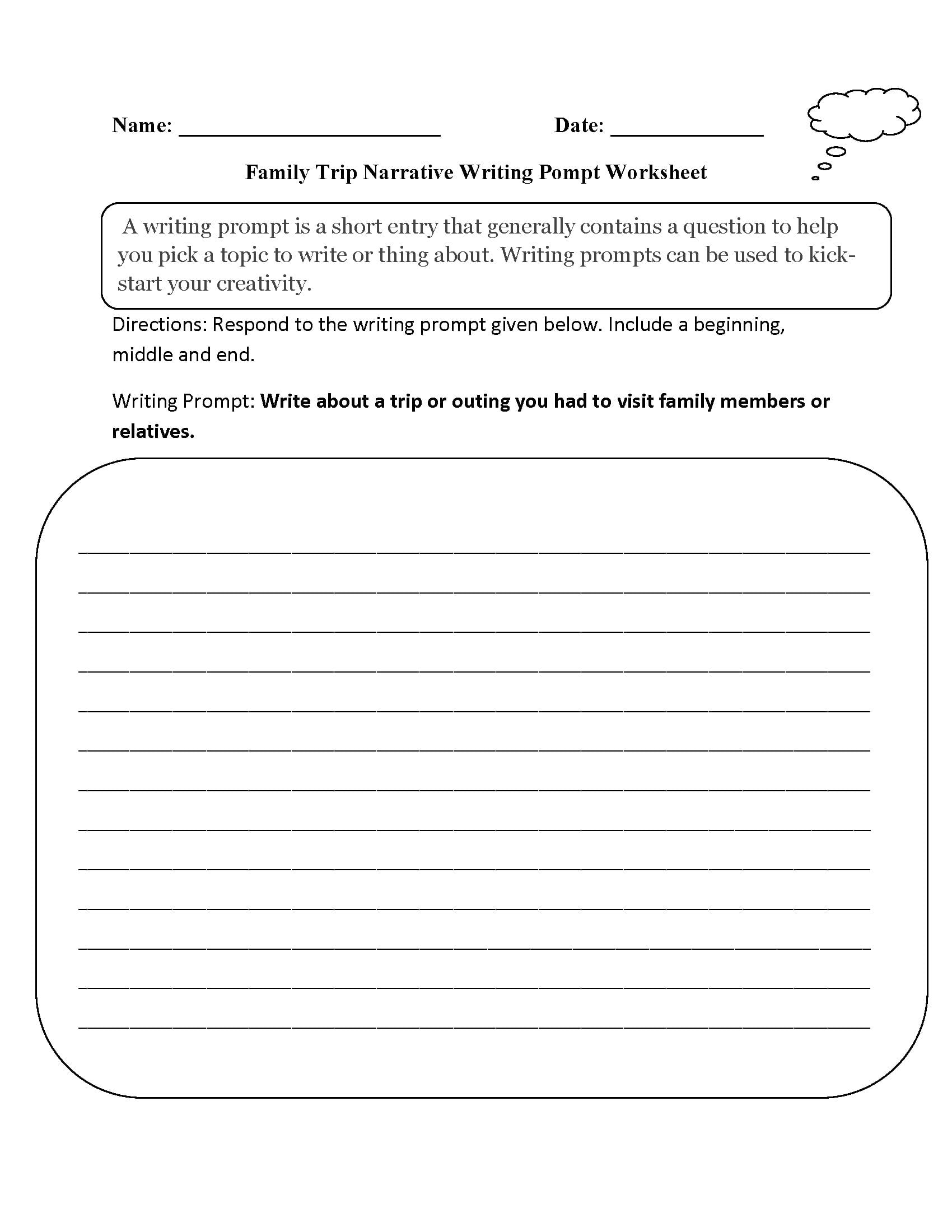 3Rd Grade Writing Worksheets  Best Coloring Pages For Kids With Regard To 3Rd Grade Essay Writing Worksheet