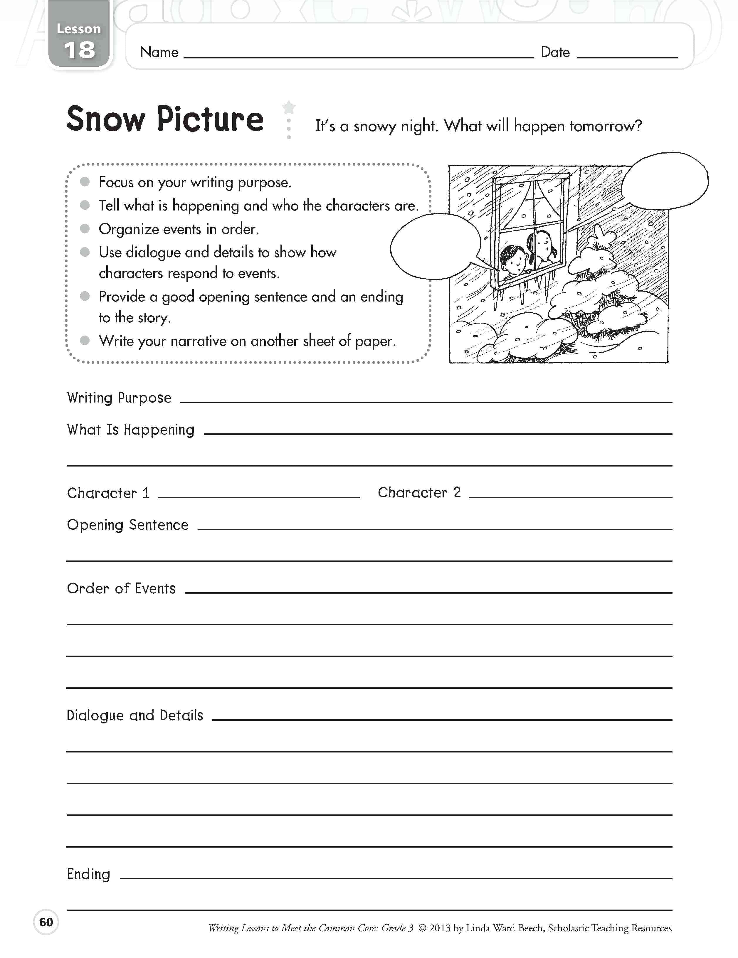 3Rd Grade Writing Worksheets To You  Math Worksheet For Kids For Writing Worksheets For Grade 1