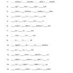 49 Balancing Chemical Equations Worksheets With Answers And Balancing Chemical Equations Practice Worksheet With Answers