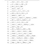49 Balancing Chemical Equations Worksheets With Answers Together With Balancing Equations Practice Worksheet Answers