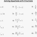 49 Unique Of Solving Equations With Variables On Both Sides And Solving Equations With Variables On Both Sides With Fractions Worksheet