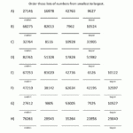 4Th Grade Place Value Worksheets Or Comparing Numbers Worksheets 4Th Grade