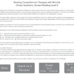 4Th Grade Reading Comprehension Worksheets Pdf For Download  Math Within 1St Grade Reading Comprehension Worksheets Pdf