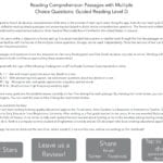 4Th Grade Reading Comprehension Worksheets Pdf To Printable To With Reading Comprehension Worksheets 4Th Grade Common Core